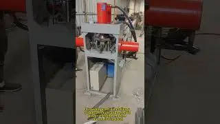 Automatic Angle steel punching and shearing machine Angle steel punching line #steelprocessing