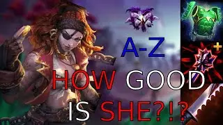 [A-Z] Is THIS GODDESS Really S-TIER?!? - Masters Ranked Duel - Smite Serqet Gameplay