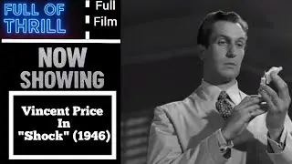 Full HD MOVIE | Vincent Price | Film Noir | Shock (1946)