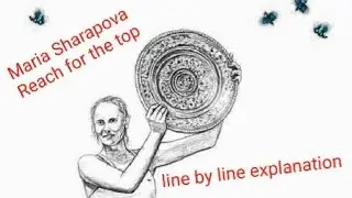 #2 Reach for the top class 9 english Beehive chapter 8 reach for the top Maria Sharapova in hindi