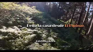 Peña la casa desde El Espinar - Segovia