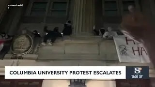 Columbia University protests against Israel's war in Gaza escalate