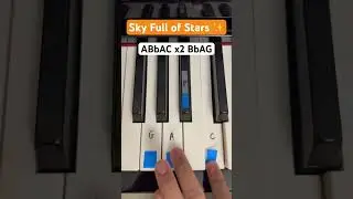 Sky Full of Stars - Coldplay - Easy Piano Tutorial