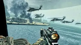US Marines INVASION of Middle East-COD 4 MODERN WARFARE