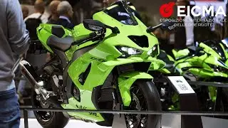 Подробный обзор стенда Kawasaki на выставке EICMA 2025 | ZX-10RR 2026 | KLE 500 2026 | Ninja H2R ...