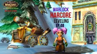 World of Warcraft Classic Hardcore - Warlock Ep 48 - Gameplay Walkthrough