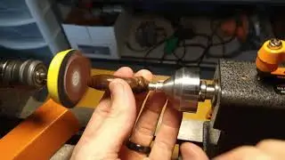 How to sand pen barrels perfectly flush with a WEN benchtop lathe | Woodturning / penmaking trick
