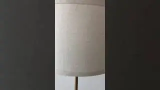nice brass metal floor lamp from Goodly light