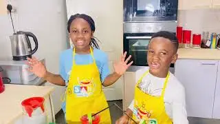 Cooking with my kids | Making Nigerian Chapman #quickcocktail