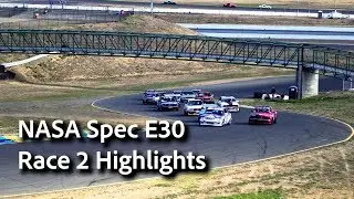 NASA Spec E30 Highlights Race #2 Sonoma
