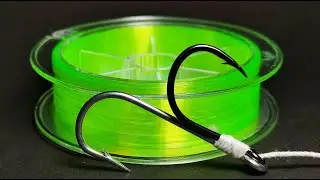 The fishing hook knot that won the best knot // Eye Crosser Knot