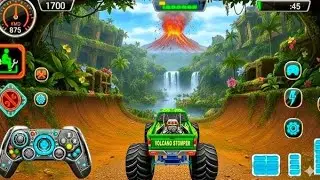 Monster Truck Mega Ramp Impossible Driver -4x4 Ultimate Car Stunts GT Racing - Android GamePlay
