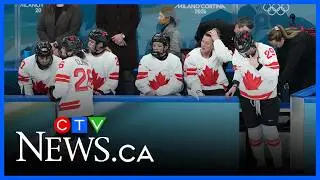 Canadian women's hockey team takes silver after falling to USA 2-1 in overtime