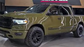 Ram 1500 Crew Cab V, 2024 Limited Night Green / PICKUP & OFFROAD CENTER