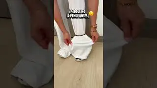 Una manera muy f&aacute;cil para no arrastrar tus pantalones&hellip;☺️ #ideas #home #tips #pantalones #home #hacks