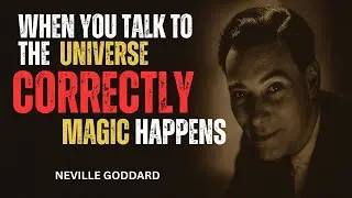 When You Talk to the Universe Correctly, Magic Happens | Neville Goddard