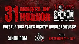 31 Nights Of Horror Starts October 1!