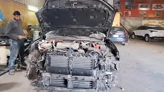 #ford #tauros #без краски #без краски и шпатлевки #ремонт автомобиля после аварии
