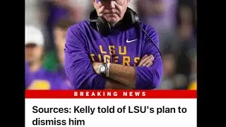 LSU Fires Coach Brian Kelly w/a 54 million dollar buyout! #lsutigers 