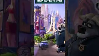 Zootopia Birthday Invitation  #videoinvite #animatedinvitation #birthdayinvitation #zootopia