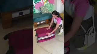 Expectation vs Reality Of Using Travel Hacks #packing #funny #funnyvideo #funnyshorts #relatable