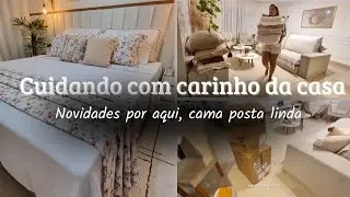 Cama posta | Quarto decorado e aconchegante | A&ccedil;&otilde;es simples para manter a casa arrumada