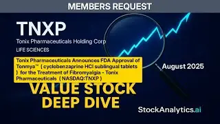 TNXP: Is Tonix a Buy After Tonmya's FDA Approval? Valuation Deep Dive