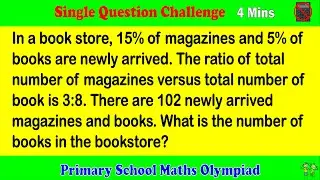 Primary School Math Olympiad - Single Question Challenge, 4 Minutes.