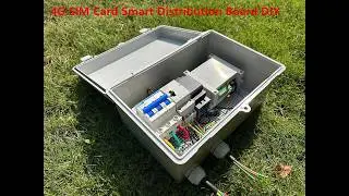 4G SIM Card Smart Distribution Board DIY | Smart IOT Project 2024