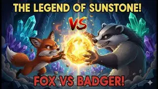 Epic Forest Quest: Fox vs. Badger for the Legendary Sunstone! (Full Story) 💎🔥