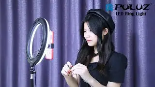 PULUZ  10.2 inch 26cm LED Ring Light + 1.1m Tripod Mount