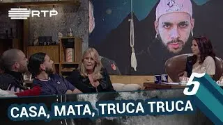 Casa, Mata, Truca Truca c/ Felipa Garnel | 5 Para a Meia-Noite | RTP