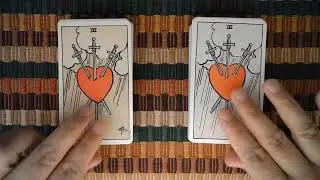 The Original Rider Waite Tarot Deck & Tarot of A E  Waite, Premium Ed, FLIP THROUGH COMPARISON