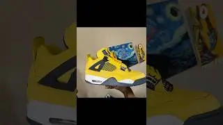 How to deep clean suede? Jordan 4 &ldquo;Lightning&rdquo; restoration #sneakers #sneakerrestoration #jordan4