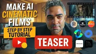 How to Make Cinematic AI Films &ndash; Teaser | AI Filmmaking Masterclass