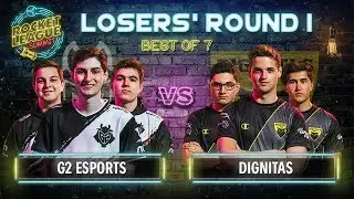 G2 Esports vs Dignitas - Rocket League Summit: Losers' Round 1