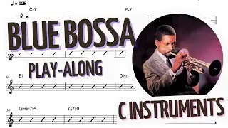 Blue Bossa | Jazz Play-Along | C Instruments