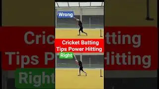 Smash Sixes! Cricket Power Hitting: The Ultimate Wrong vs Right Batting Tip Guide.