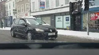 Driving in the Snow in Nenagh Part 1