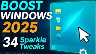 Sparkle Windows Tweaks FULL Guide 2025 | Boost Performance, Privacy & Gaming