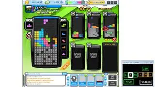 【Tetris Battle】 Arena FST 269 lines sent  [Map: Lunch Box] by z2sam