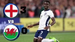 SAKA BANGER! England vs Wales (3-0) Highlights | Friendlies