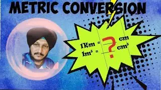 #Metric Conversion l How to learn 1km=?? Cm.