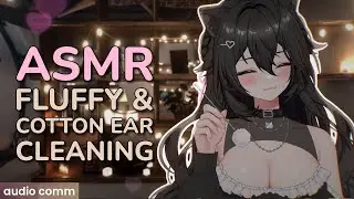 asmr ♡ fluffly & cotton ear cleaning [no talking]