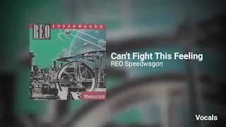 REO Speedwagon - Can't Fight This Feeling - Vocals Only
