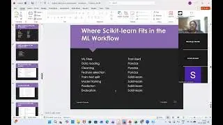 Random Class on ML WorkFlow with example using python
