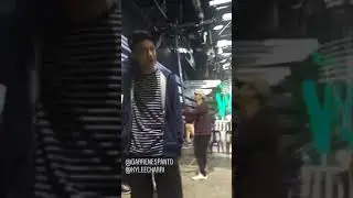Tb Asap rehearsal with Darren Eapanto and Kyle Echarri 💚