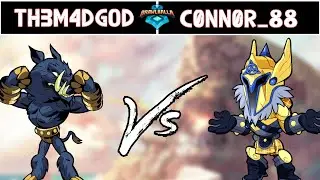 TH3M4DG0D vs C0NN0R_88 - Brawlhalla - NA - Ranked #9