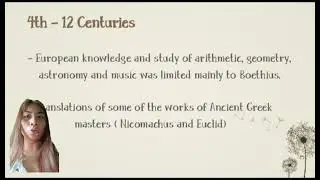 MEDIEVAL EUROPEAN MATHEMATICS