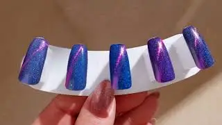 Sheer Magnetic Nail Polish as a topper  on 15 colors (Kathleen&Co. Hated Because Of Great Qualities)
